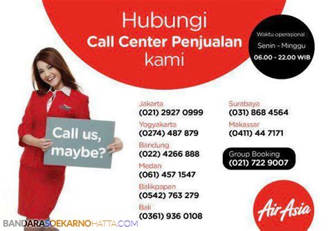 airasia call centre indonesia